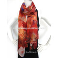 Feeling Festival And Soft Red Chiffon Scarf